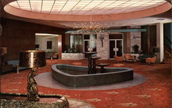 The Nevele Country Club - Part of the Main Lobby Ellenville, NY Postcard Postcard