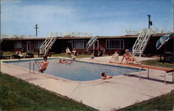 Miami Resort Motel Canandaigua, NY Postcard Postcard