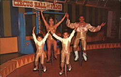 Circus Hall of Fame - The Navarro Family Postcard