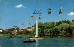 Kabelzweefbahn - Cable Ropeway Postcard