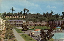 The Sea-Tac Hilton Inn Seattle, WA Postcard Postcard