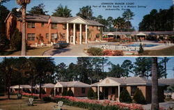 Johnson Manor Court Postcard