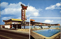 Imperial '400' Motels Postcard