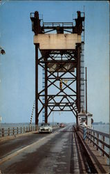 Sandusky Bay Bridge Ohio Postcard Postcard