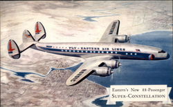 Eastern's New 88-Passenger Super-Constellation Postcard