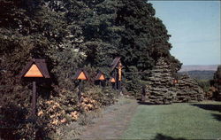 Outdoor Way of the Cross Postcard