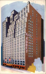 Abbey Hotel New York, NY Postcard Postcard