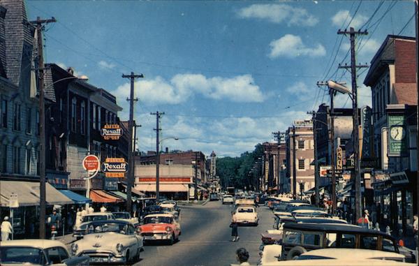 View of Main Street Laconia, NH