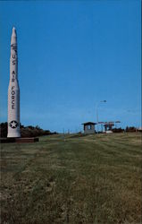 Model of a Minuteman Missile Postcard