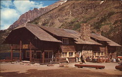 Two Medicine Campstore, Glacier National Park, Montana Postcard Postcard