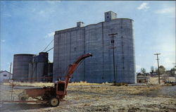 World's Largest Grain Elevators Postcard