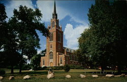 Culver Memorial Chapel, Culver Military Academy Postcard