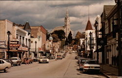 Franklin Street Port Washington, WI Postcard Postcard