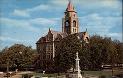 City Square & Marion County Courthouse Postcard