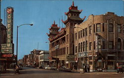 The Chinese Temple of Chicago Postcard