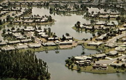 Aerial View of Sun City Center Florida Postcard Postcard