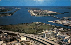 Bicentennial Park and Biscayne Bay Postcard