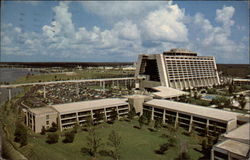 Contemporary Resort - A Vacation Adventure Orlando, FL Disney Postcard Postcard