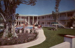 The Colonial Terrace Apartments Postcard