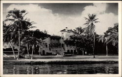 Residence of Jacob I. Cabassa Miami, FL Postcard Postcard