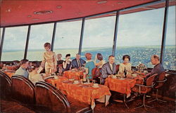 The Space Needle Restaurant Postcard