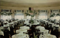 The Circular Dining Room at the Hershey Hotel Postcard