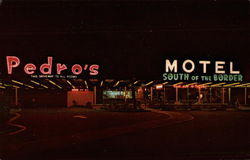 Pedro's Motel, South of the Border Postcard