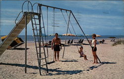 The South's finest beach for family fun in the sun Postcard