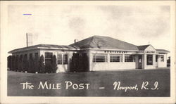 The Mile Post Postcard