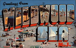 Greetings from Wildwood-by-the-Sea Postcard