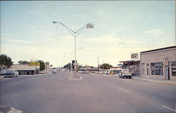 US Highway Thru Town Socorro, NM Postcard Postcard