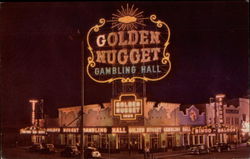 Golden Nugget Gambling Hall, Saloon and Restaurant Postcard