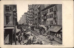 Essex Street New York City, NY Postcard Postcard