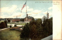 Birds Eye View of Nat. Military Home Postcard