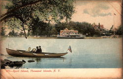 Sport Island Postcard