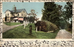 Residence of Mrs. J. C. Dorr Postcard