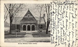 Norman Williams Public Library Woodstock, VT Postcard Postcard