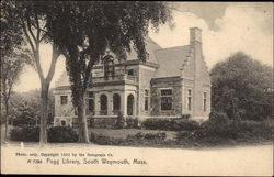 Fogg Library Postcard