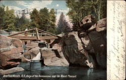 Gorge of the Ammonoosuc Near the Mount Pleasant Bretton Woods, NH Postcard Postcard