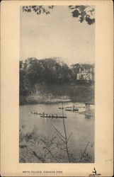 Smith College, Paradise Pond Northampton, MA Postcard Postcard