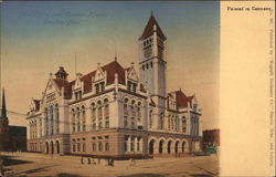 Post Office and Custom House Postcard