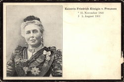 Kaiserin Friedrich Konigin v. Preussen Postcard