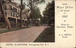 Hotel Gladstone Postcard