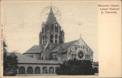 Memorial Church, Leland Stanford Junior University Postcard