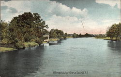 Winnepesaukee River Laconia, NH Postcard Postcard