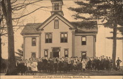 Graded and High School Building Postcard