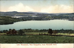 Lake Waukewan from Meredith Neck New Hampshire Postcard Postcard