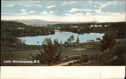 Lake Winnesquam Meredith, NH Postcard Postcard