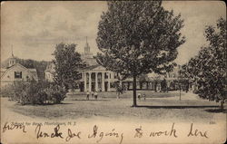 School for Boys Postcard