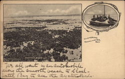 Oyster Beds, Shoalwater Bay (Willapa Bay) Ilwaco, WA Postcard Postcard